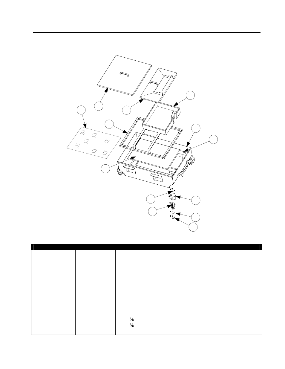 5 uff filtration components; scfd80 series fryers | Frymaster D User Manual | Page 92 / 100