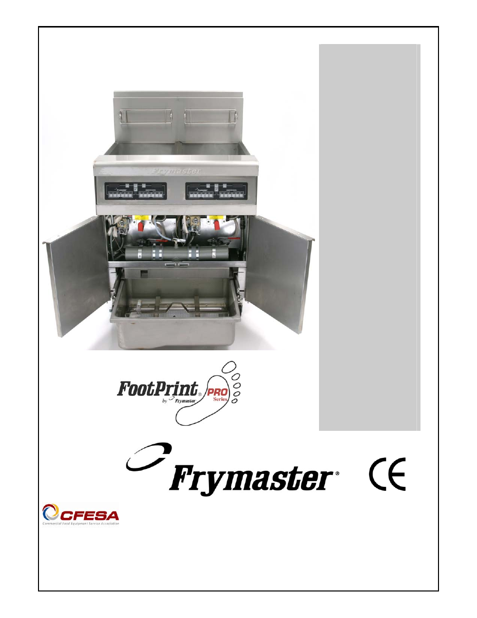 Frymaster FOOTPRINT PRO SERIES 35 User Manual | 50 pages