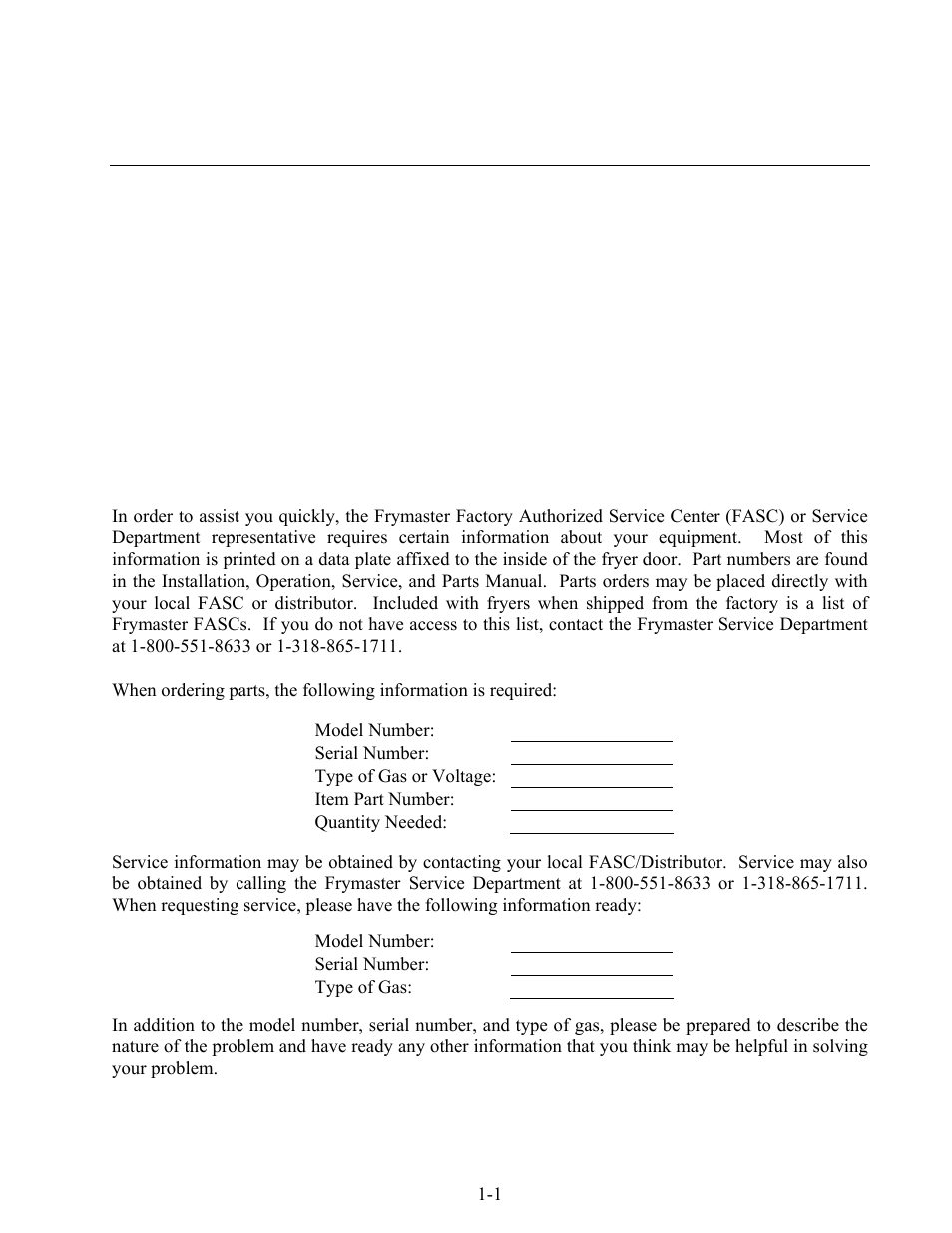 Frymaster FOOTPRINT PRO SERIES 35 User Manual | Page 5 / 50