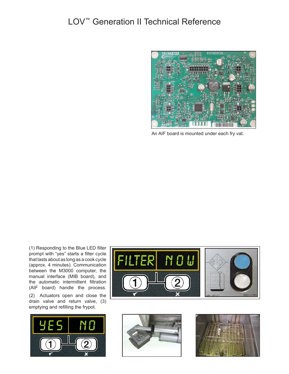Generation ii technical reference | Frymaster LOV M3000 User Manual | Page 6 / 50