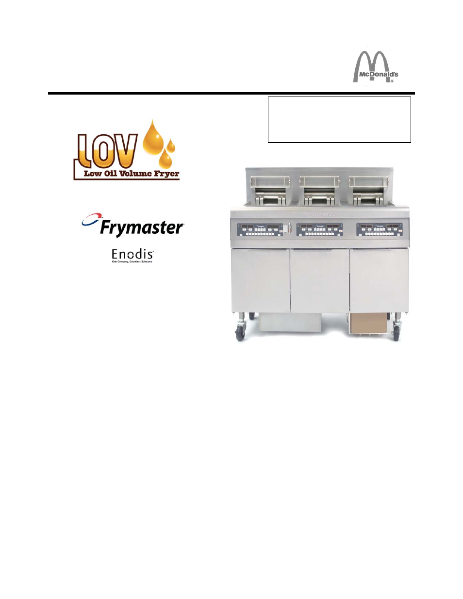 Frymaster 14 Series User Manual | 78 pages