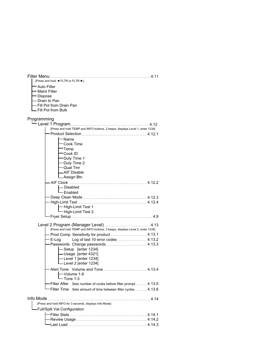 Frymaster 14 Series User Manual | Page 26 / 78
