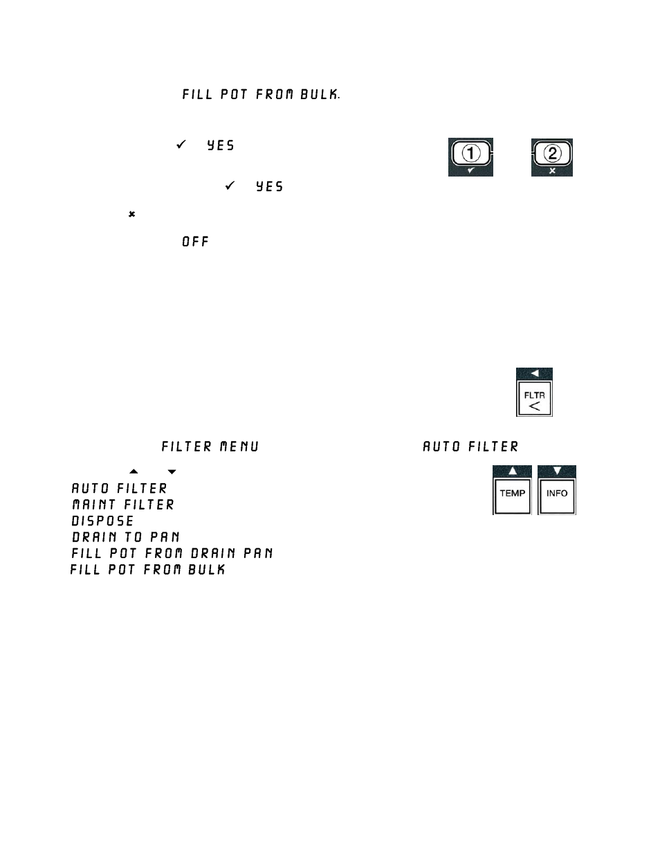 11 filter menu, 1 accessing the filter menu | Frymaster 14 Series User Manual | Page 38 / 78