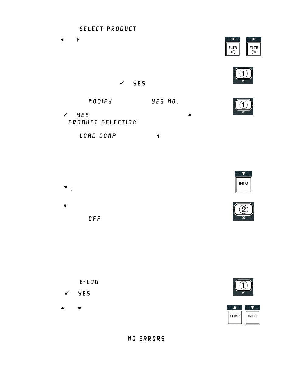 2 e-log mode | Frymaster 14 Series User Manual | Page 51 / 78