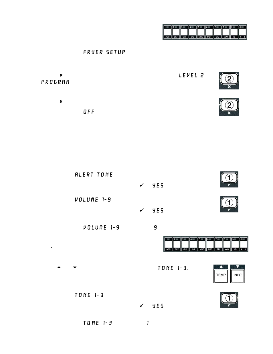 4 alert tone mode | Frymaster 14 Series User Manual | Page 53 / 78