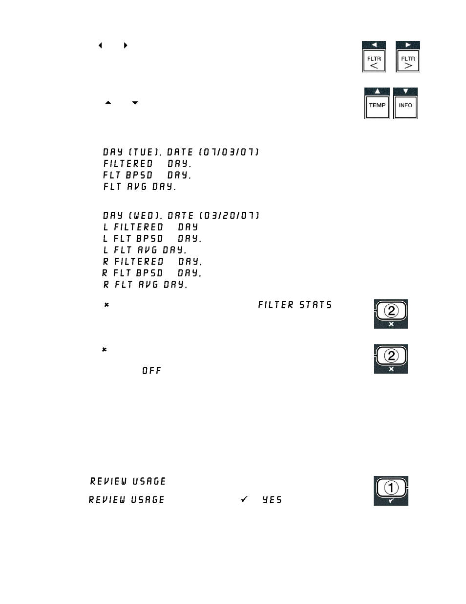 2 review usage mode | Frymaster 14 Series User Manual | Page 57 / 78