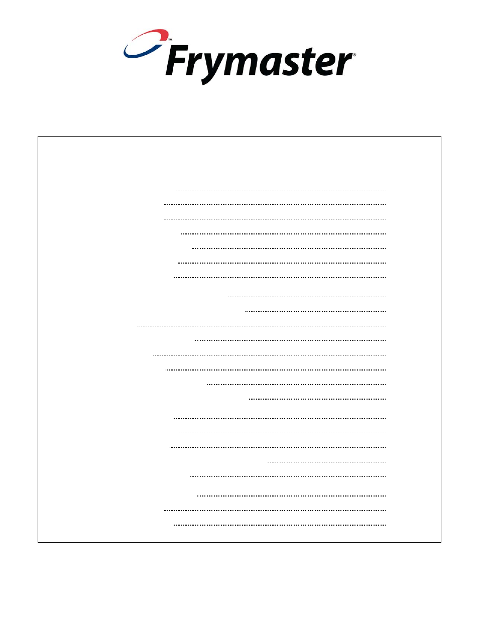 Frymaster HD1814 SERIES HD21814G User Manual | Page 5 / 46