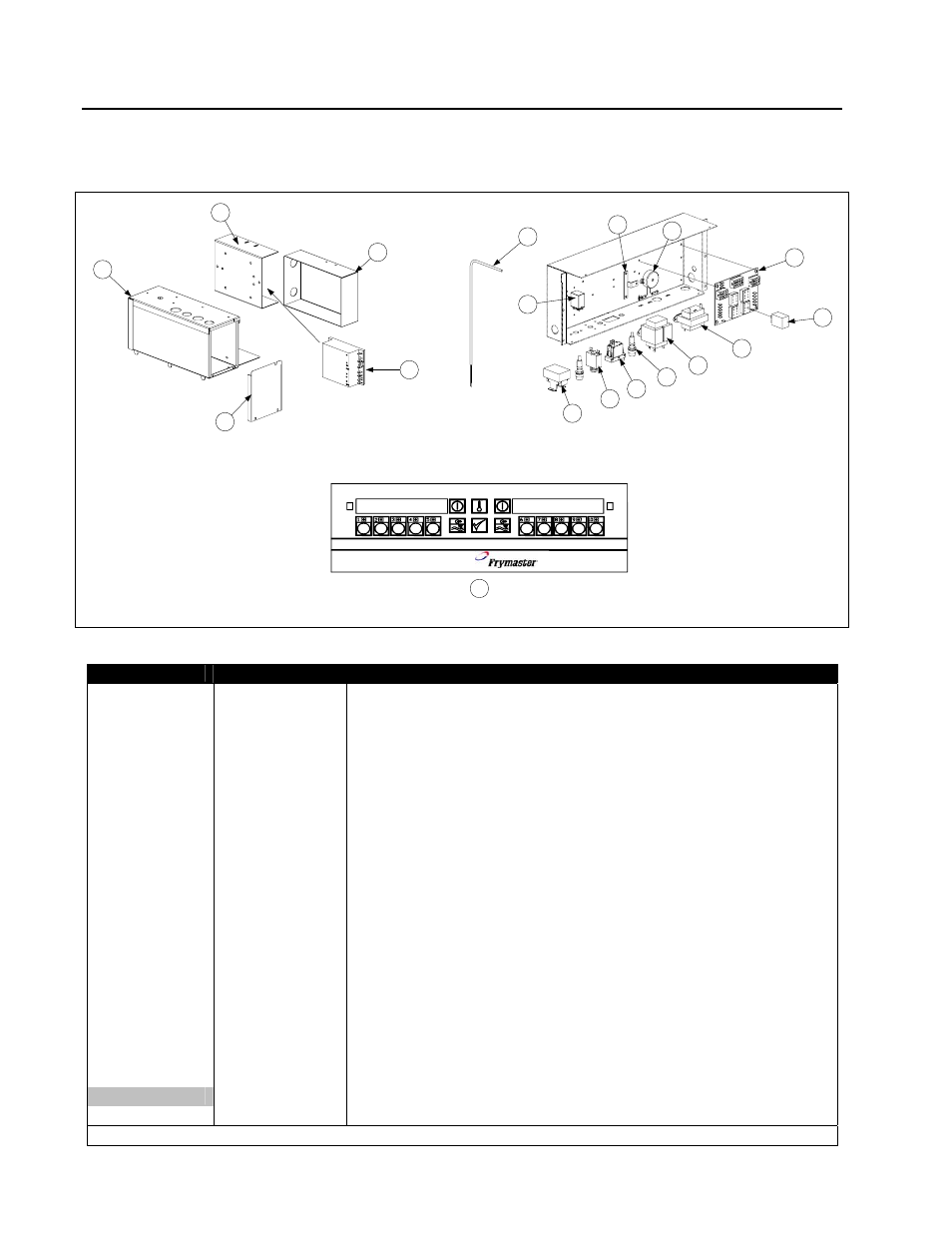 4 component box components | Frymaster FDP65 User Manual | Page 52 / 60