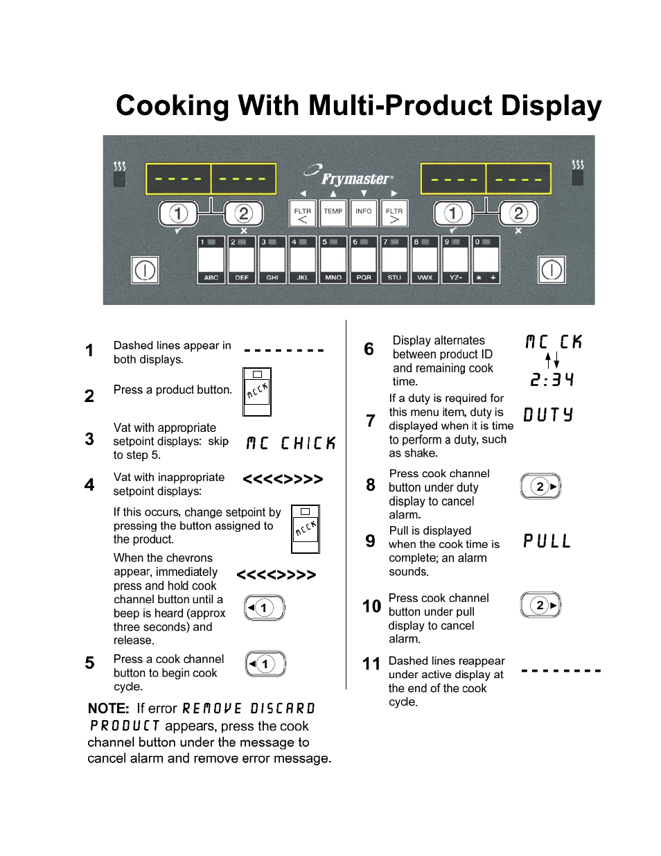 Frymaster BIGLA30 User Manual | Page 27 / 86