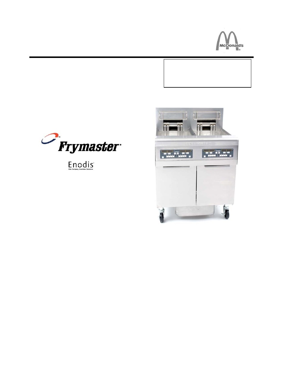 Frymaster BIRE14 User Manual | 32 pages