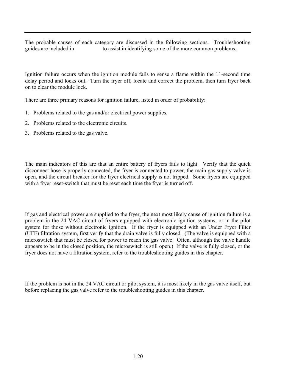 Frymaster 2424G User Manual | Page 26 / 68
