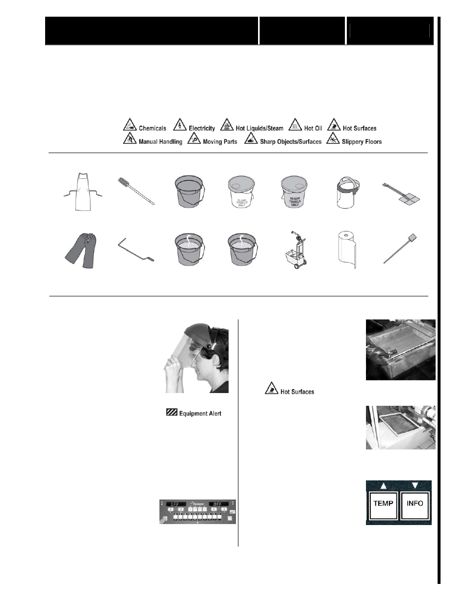 Deep clean mode jib system quarterly fr 3 q1 | Frymaster FR3 BIELA14 User Manual | Page 11 / 26