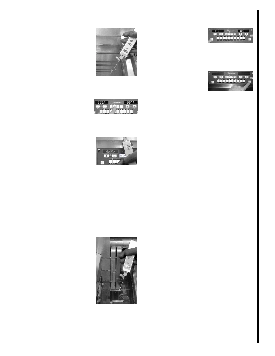 Calibrate fryer | Frymaster FR3 BIELA14 User Manual | Page 8 / 26