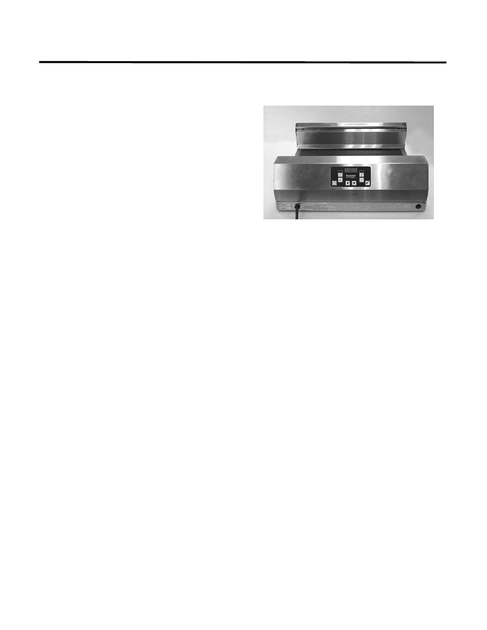 Frymaster Heated Landing Zone HLZ 22 User Manual | 20 pages