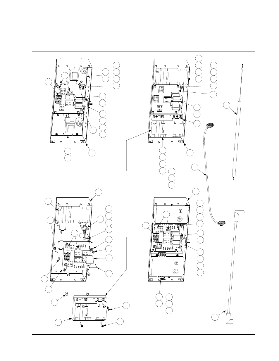 17 2.5 electronics and electrical components, 1 component boxes, For controllers, page 2-10) | Frymaster Enodis MPH52/55 SERIES User Manual | Page 70 / 90