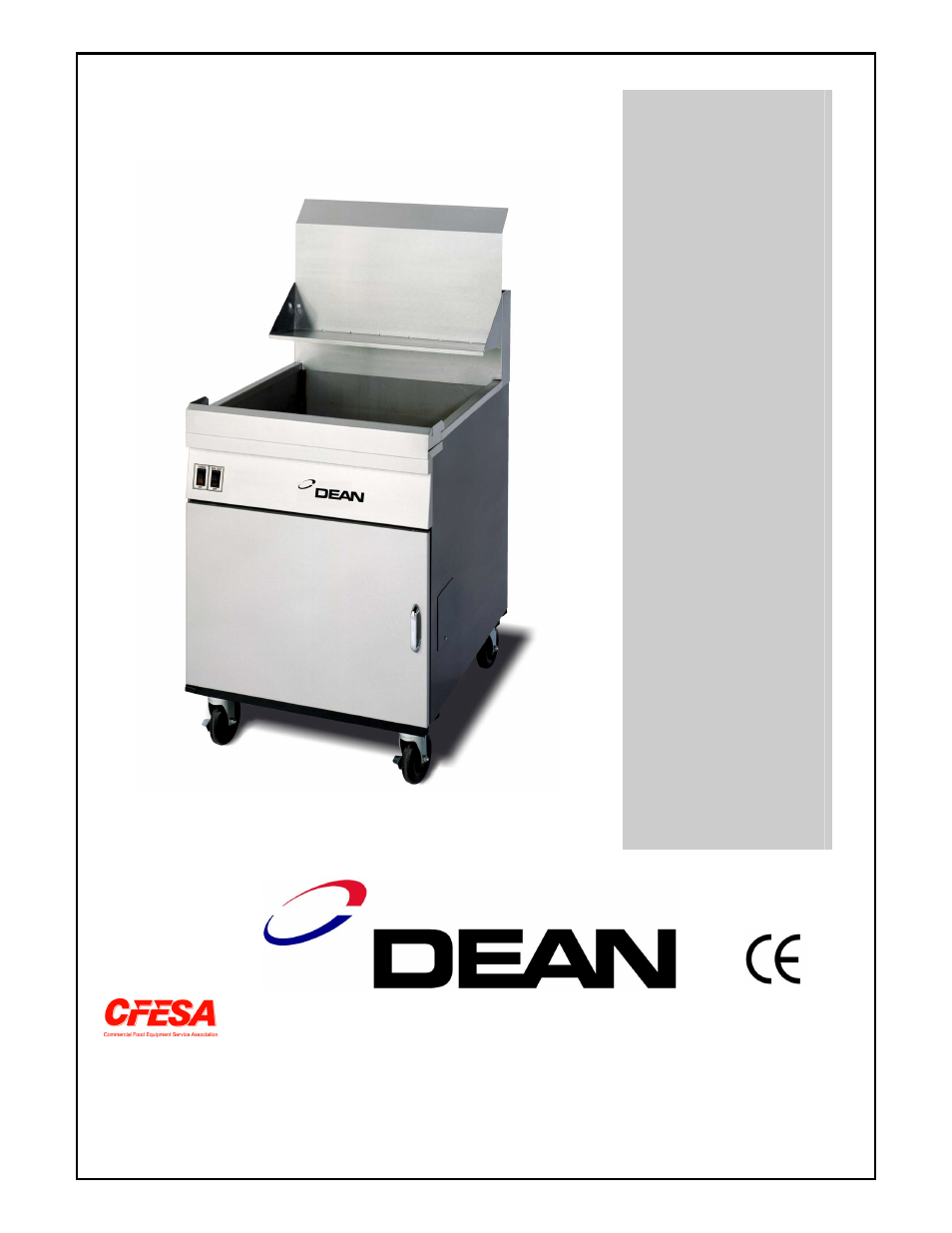 Frymaster 24G Series User Manual | 46 pages