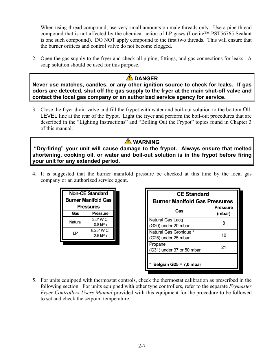 Frymaster 47 Series User Manual | Page 15 / 44