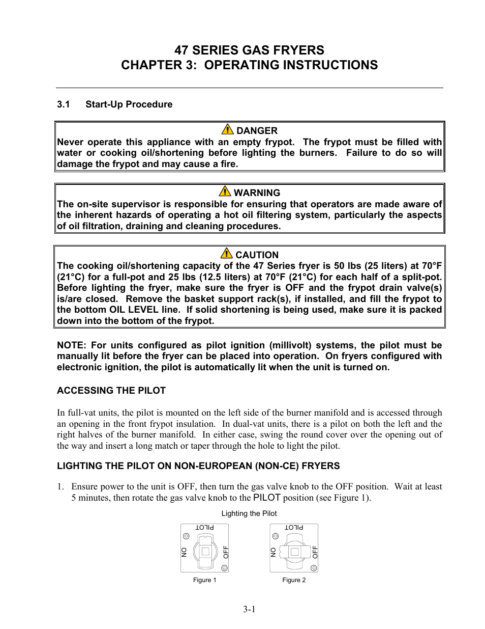Frymaster 47 Series User Manual | Page 19 / 44