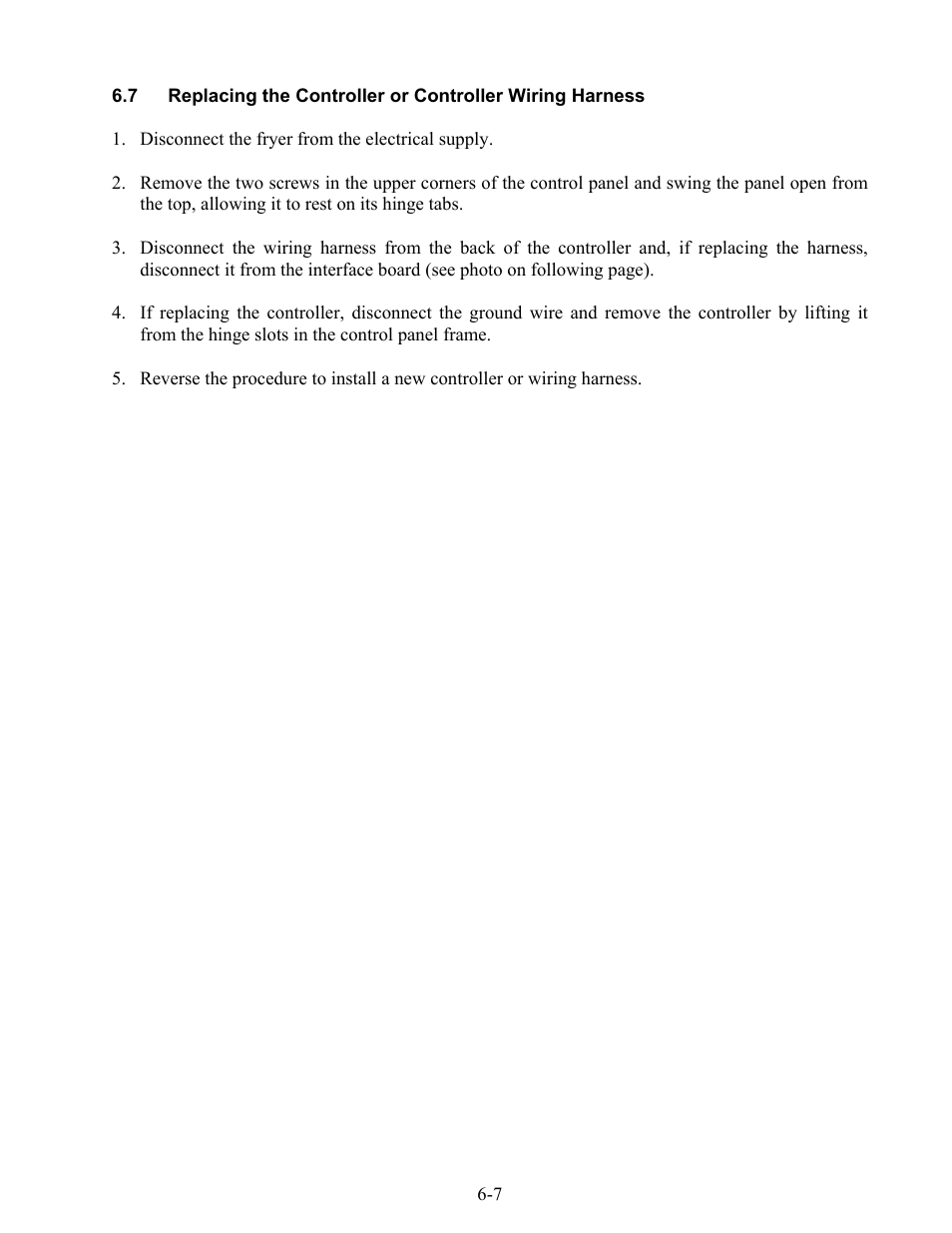 Frymaster 47 Series User Manual | Page 42 / 44