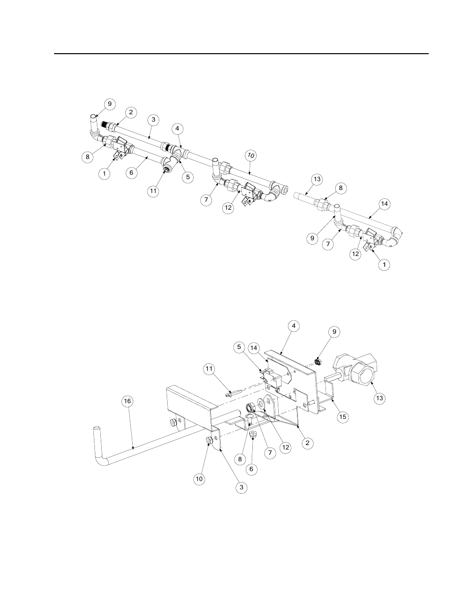 6 oil return manifold components | Frymaster Dean FPHD User Manual | Page 64 / 76