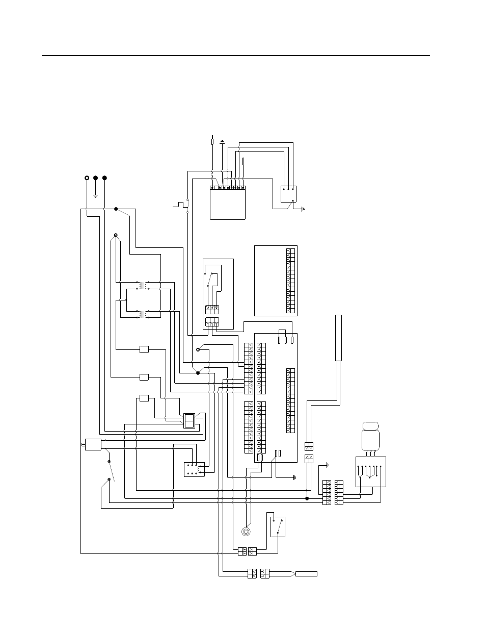 4 wiring diagrams, 1 bid80 series with built-in filtration, Gas system | Frymaster BID80 Series User Manual | Page 48 / 62