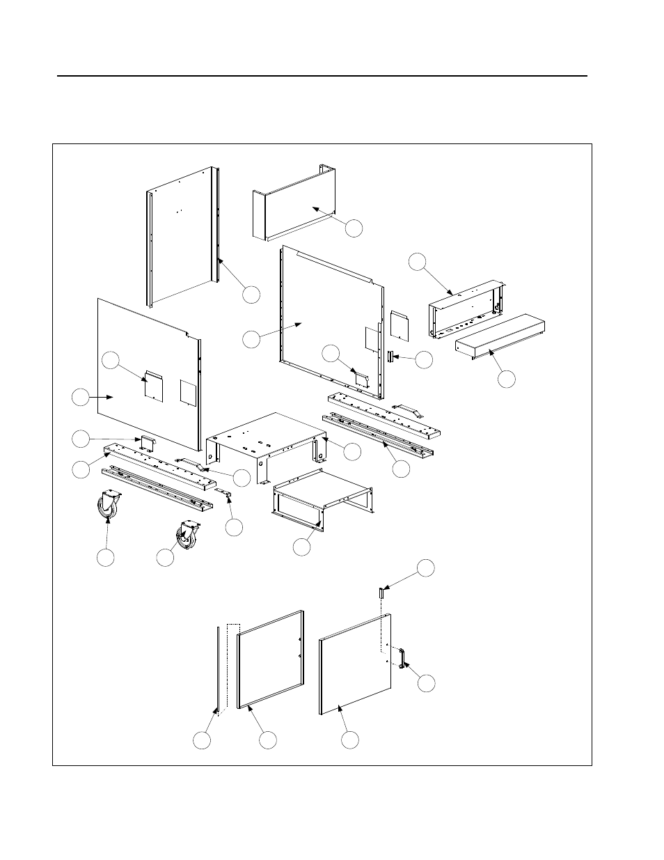 2 cabinetry and related components | Frymaster BID80 Series User Manual | Page 51 / 62