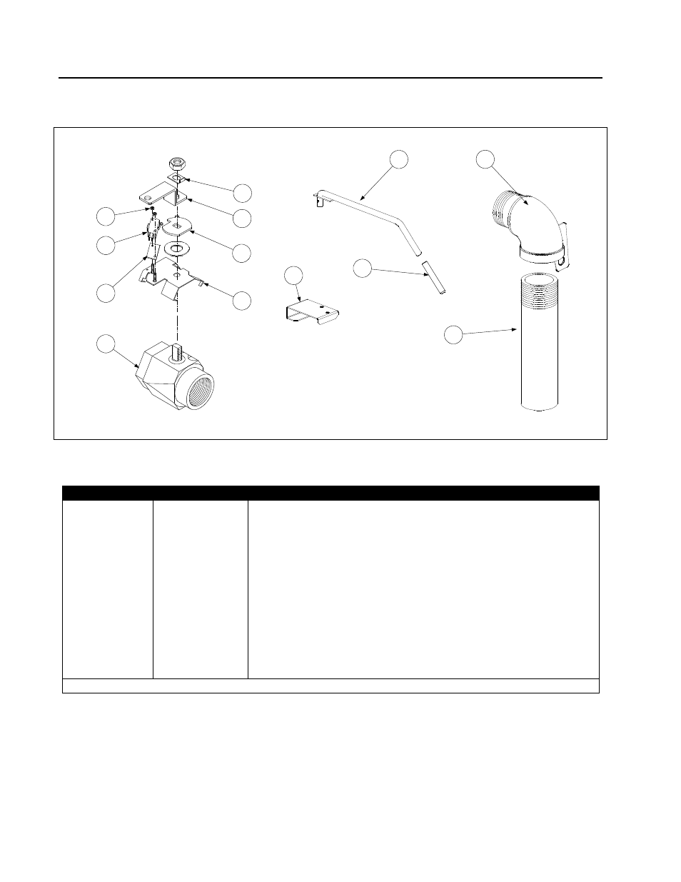 4 drain valve components | Frymaster BID80 Series User Manual | Page 55 / 62