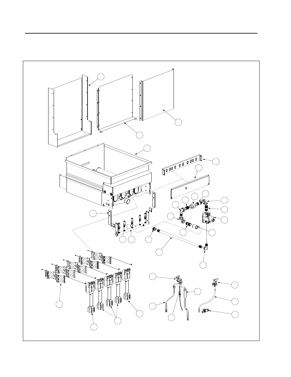 6 frypot, burners and related components | Frymaster BID80 Series User Manual | Page 57 / 62