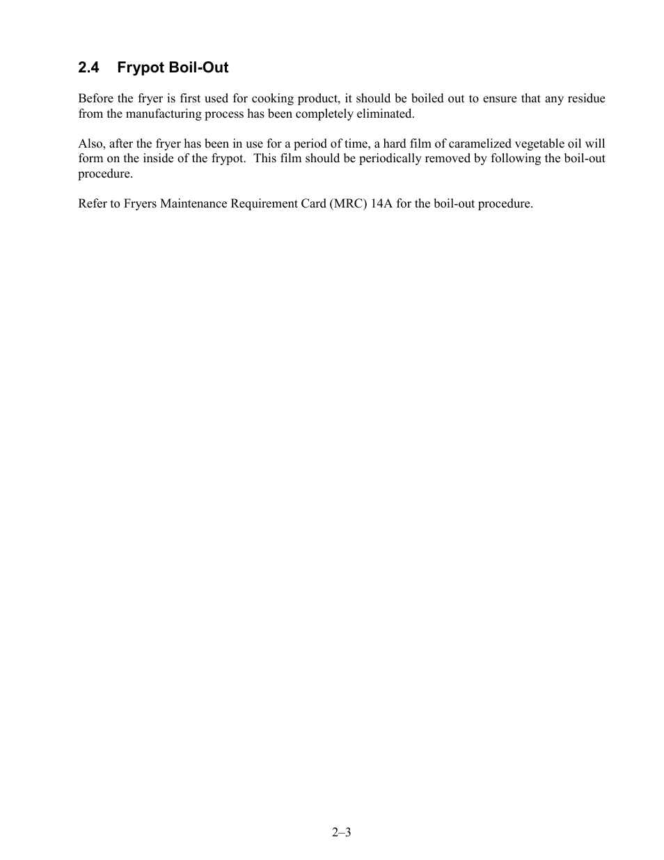 Frymaster BIH series User Manual | Page 10 / 27