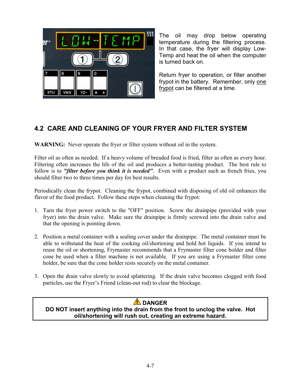 Frymaster BIH series User Manual | Page 20 / 27