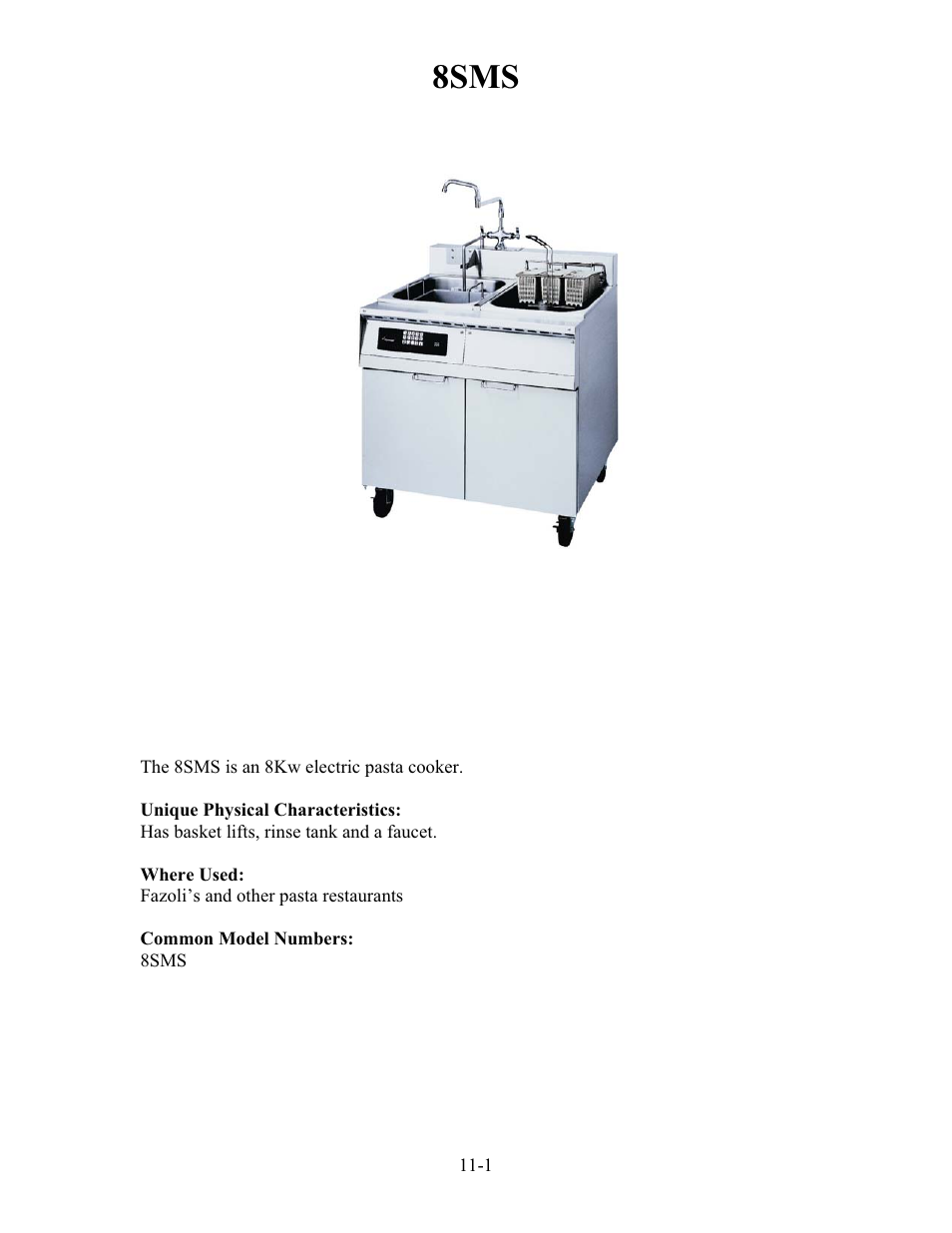 8sms | Frymaster h50 User Manual | Page 58 / 72