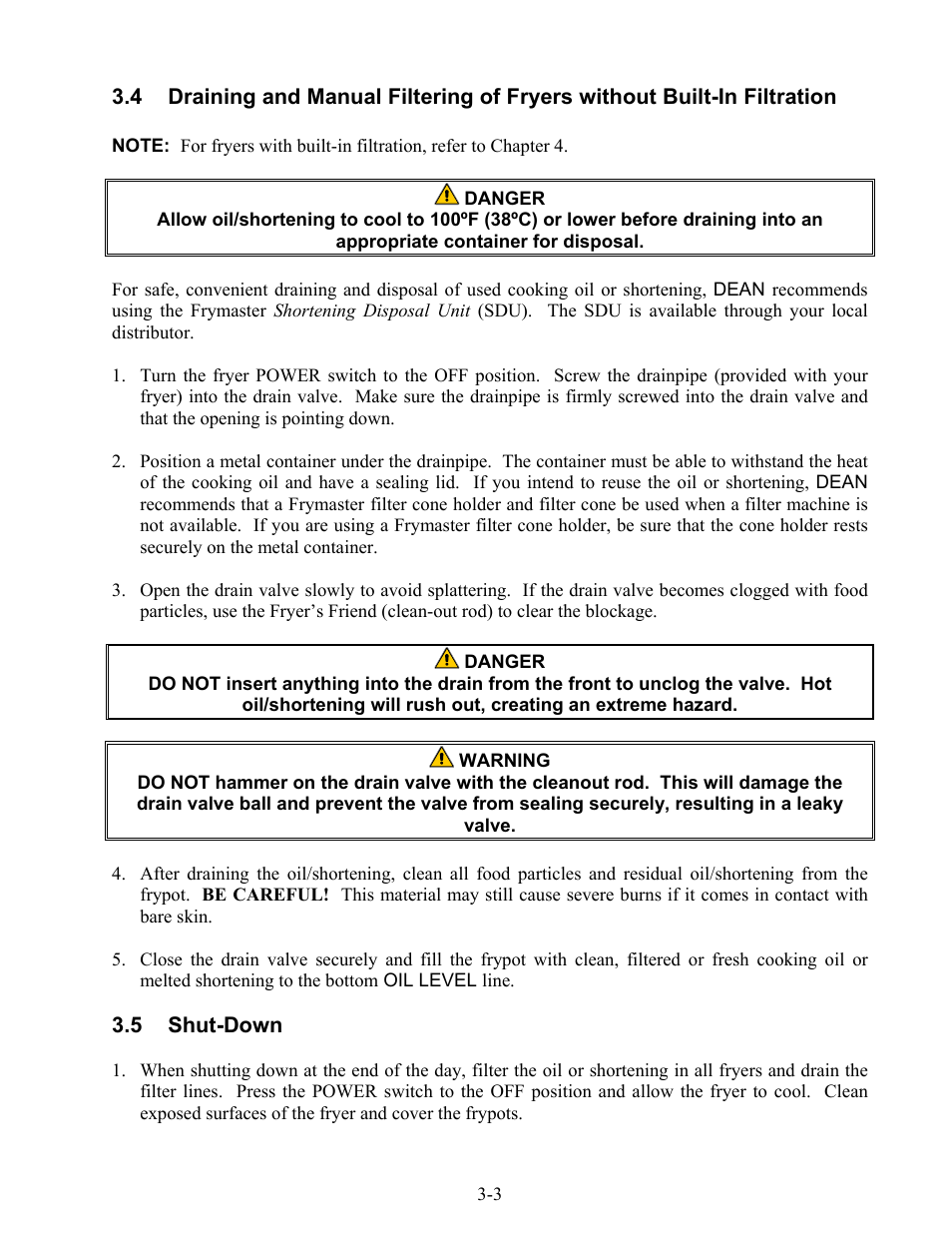 Frymaster Dean 2424E User Manual | Page 16 / 30