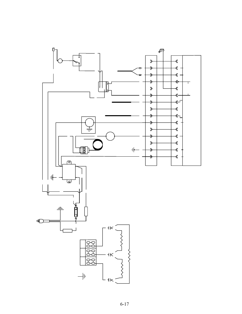 Lin e lo a d, L1 l2 l 3 | Frymaster 8SMS User Manual | Page 42 / 54