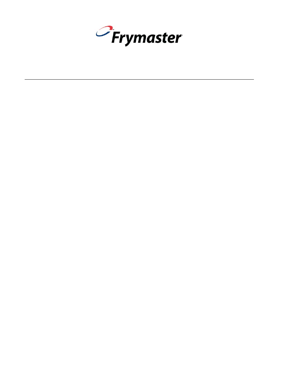 Frymaster ELECTRIC SERIES OCF30 User Manual | Page 4 / 46
