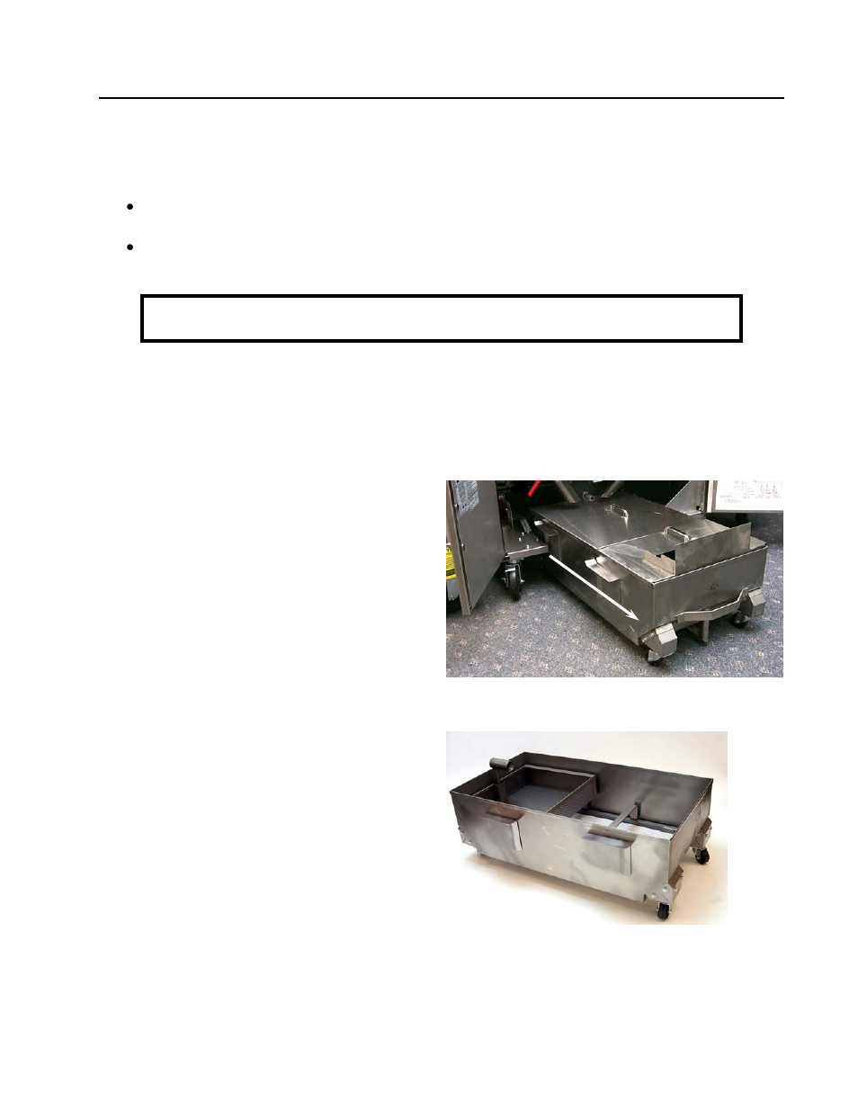3 operating the filter | Frymaster BIH1721 User Manual | Page 22 / 37