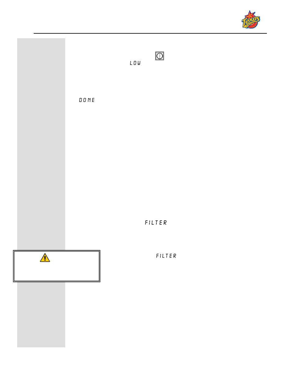 Filtration | Frymaster CM4-S User Manual | Page 3 / 6