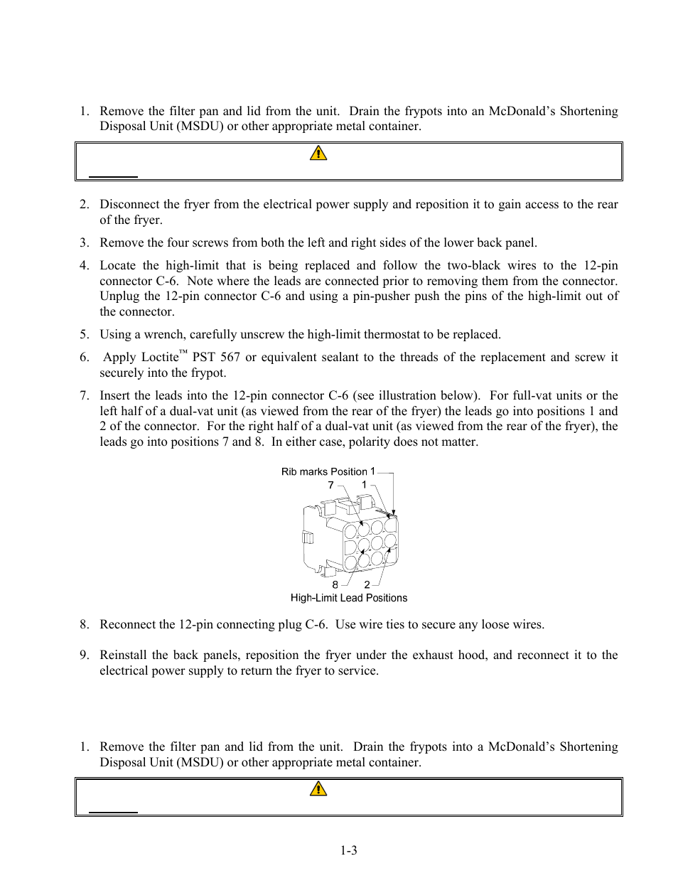 Frymaster Enodis MRE14 SERIES User Manual | Page 11 / 72