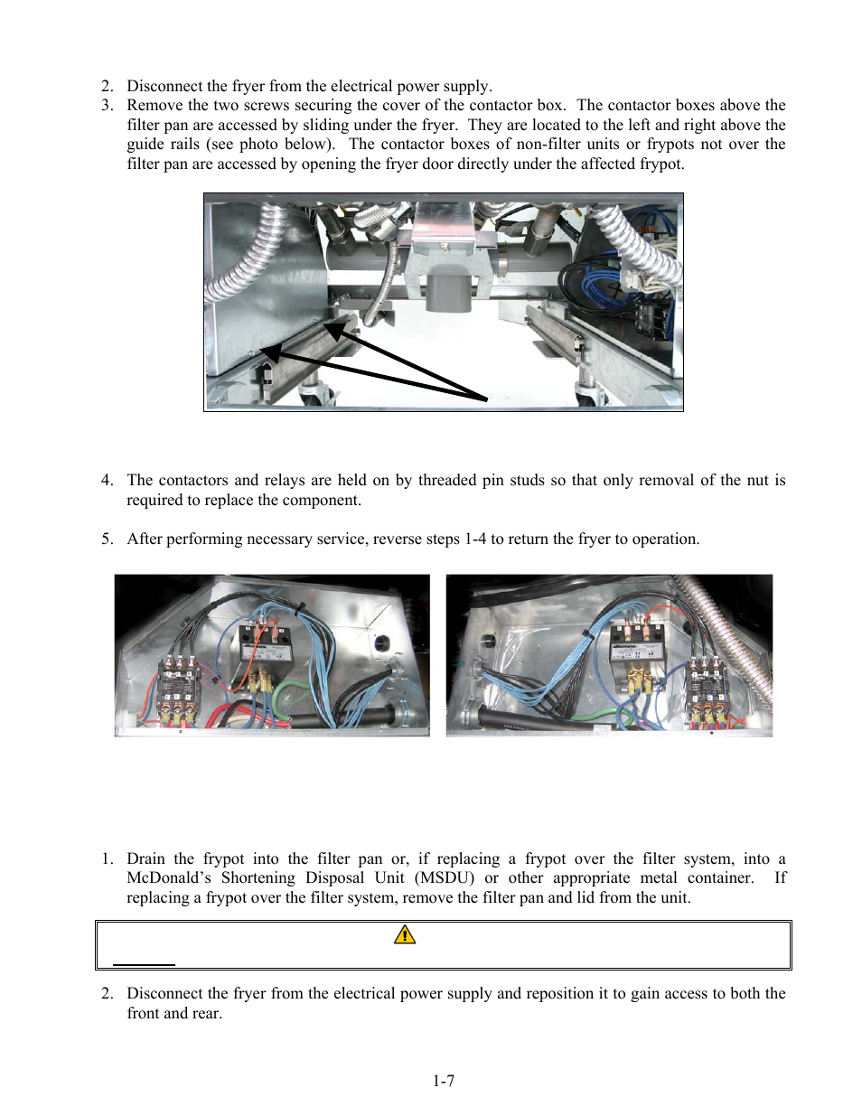 Frymaster Enodis MRE14 SERIES User Manual | Page 15 / 72