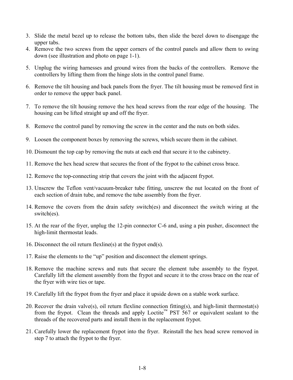 Frymaster Enodis MRE14 SERIES User Manual | Page 16 / 72