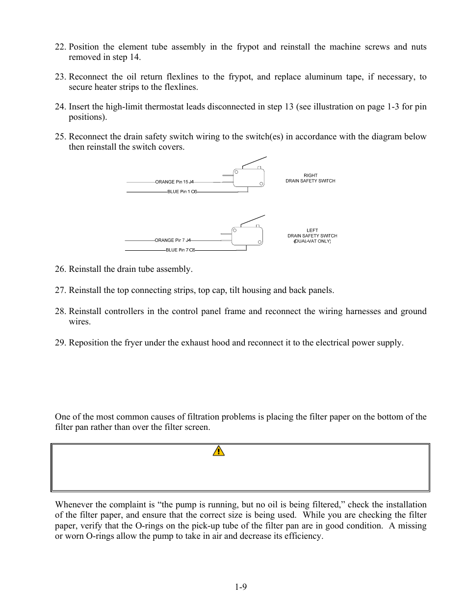 Frymaster Enodis MRE14 SERIES User Manual | Page 17 / 72