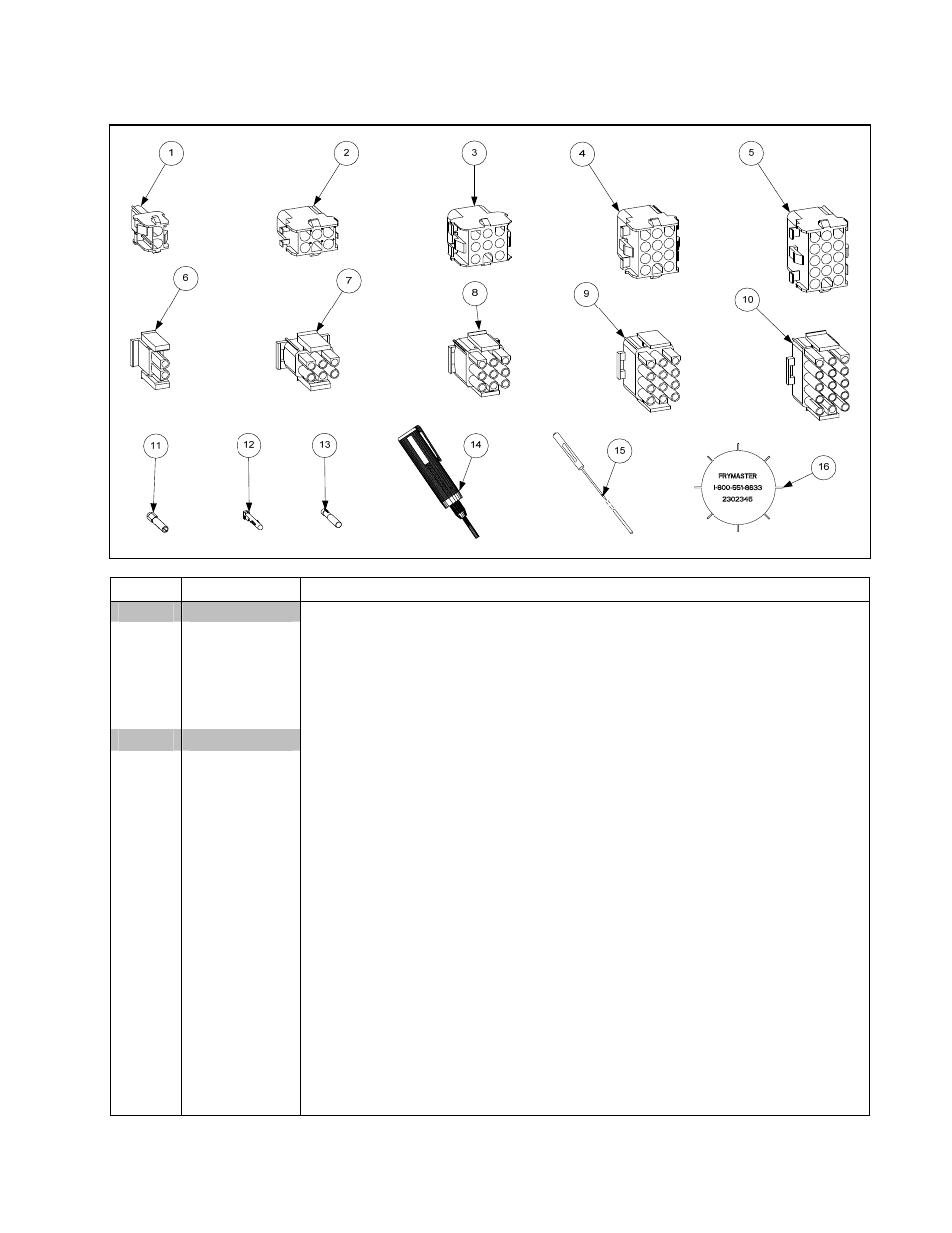 Frymaster Enodis MRE14 SERIES User Manual | Page 69 / 72