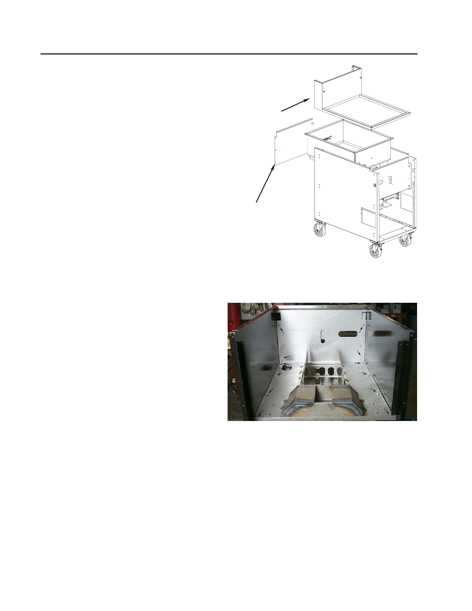 If the firebox requires replacement | Frymaster FLAT BOTTOM 2424G User Manual | Page 23 / 76