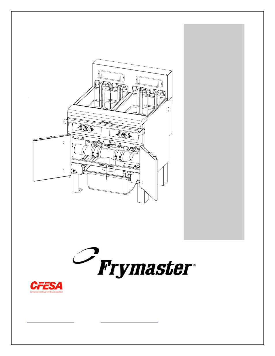 Frymaster H22SC User Manual | 74 pages