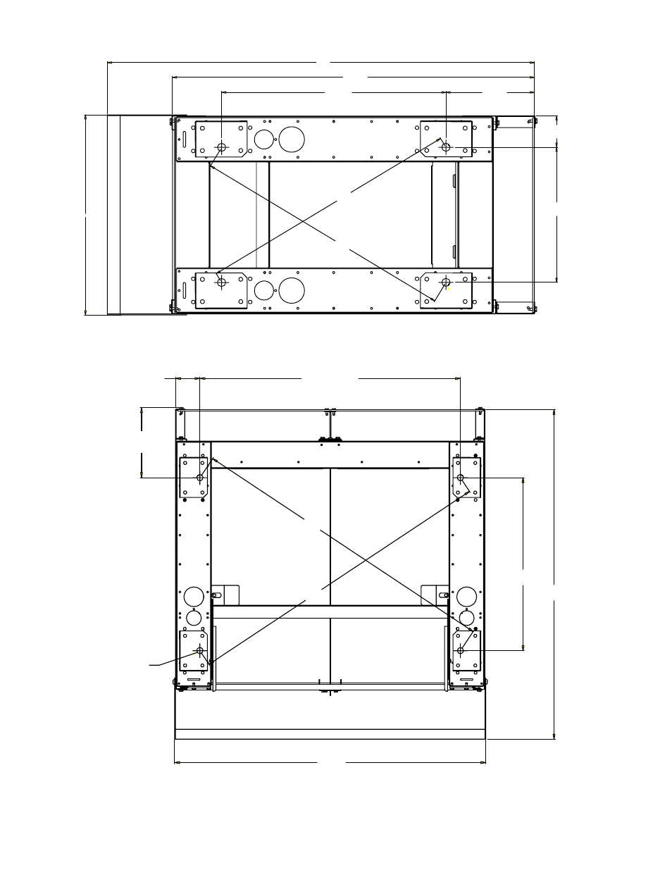 Fryer battery, Single fryer | Frymaster H22SC User Manual | Page 10 / 74