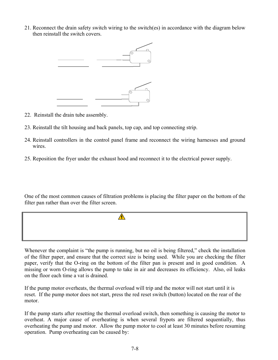 Frymaster H22SC User Manual | Page 38 / 74
