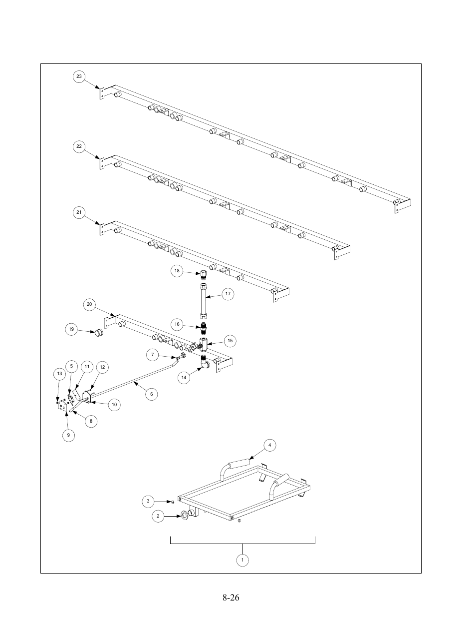 26 8.7 oil return system components | Frymaster H22SC User Manual | Page 71 / 74