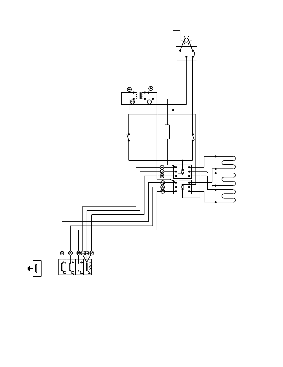 Wiring diagram, Wiring diagram sr38e fryer | Frymaster Electric Fryer User Manual | Page 15 / 25
