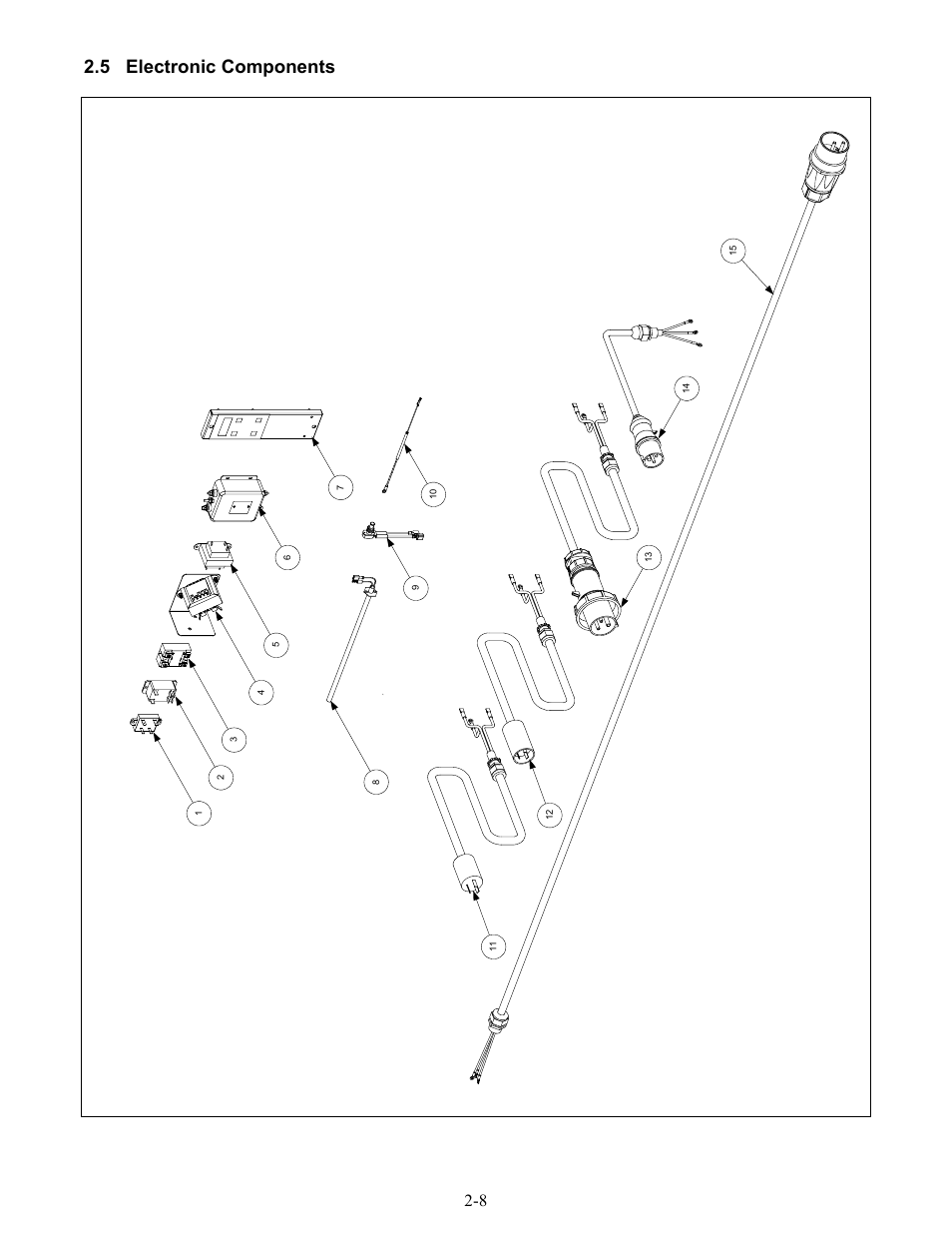 5 electronic components | Frymaster CT16 Series User Manual | Page 22 / 26