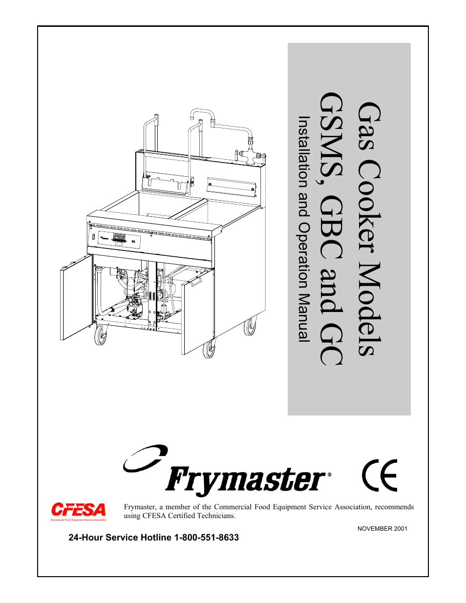 Frymaster GC User Manual | 34 pages