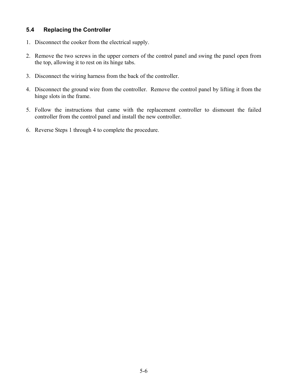 Frymaster GC User Manual | Page 32 / 34